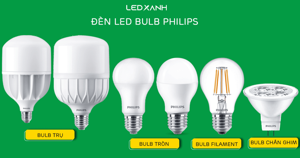 đèn led bulb philips