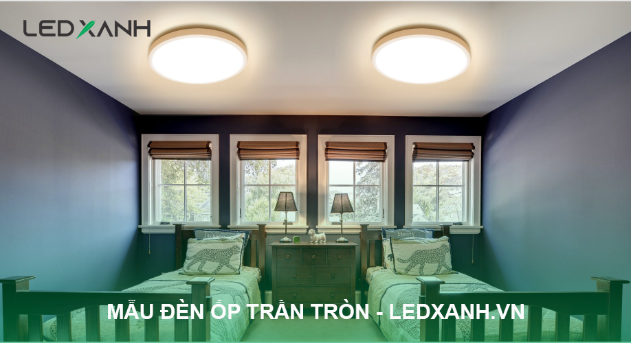 Đèn LED ốp trần tròn