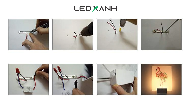 den-tuong-led-tranh-mica-hien-dai