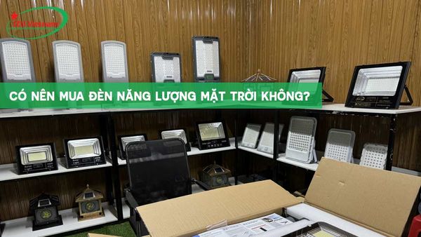Có nên mua đèn năng lượng mặt trời không