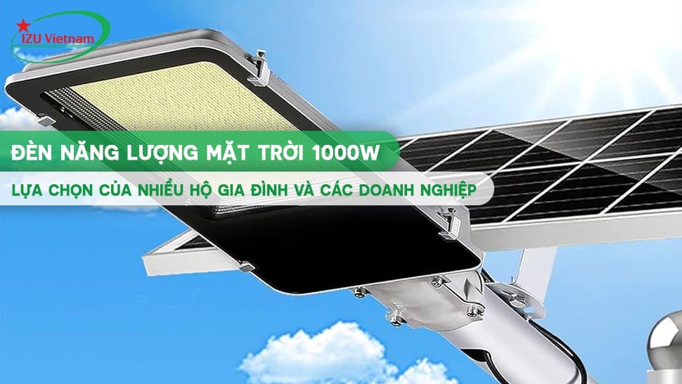 Đèn năng lượng mặt trời 1000w