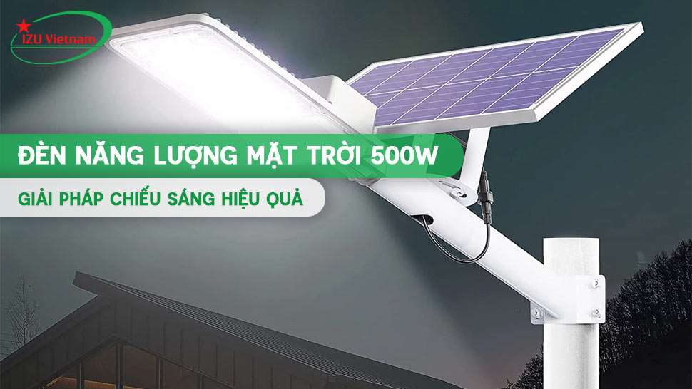 Đèn Năng Lượng Mặt Trời 500W