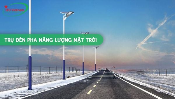 Trụ đèn năng lượng mặt trời