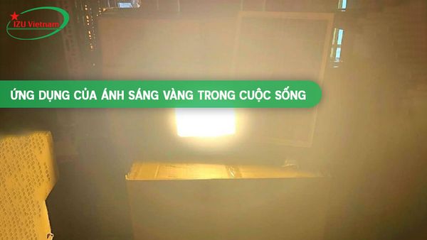Ứng dụng của ánh sáng vàng trong cuộc sống