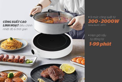 Mách bạn 6 bí quyết giúp gia tăng tuổi thọ bếp điện từ