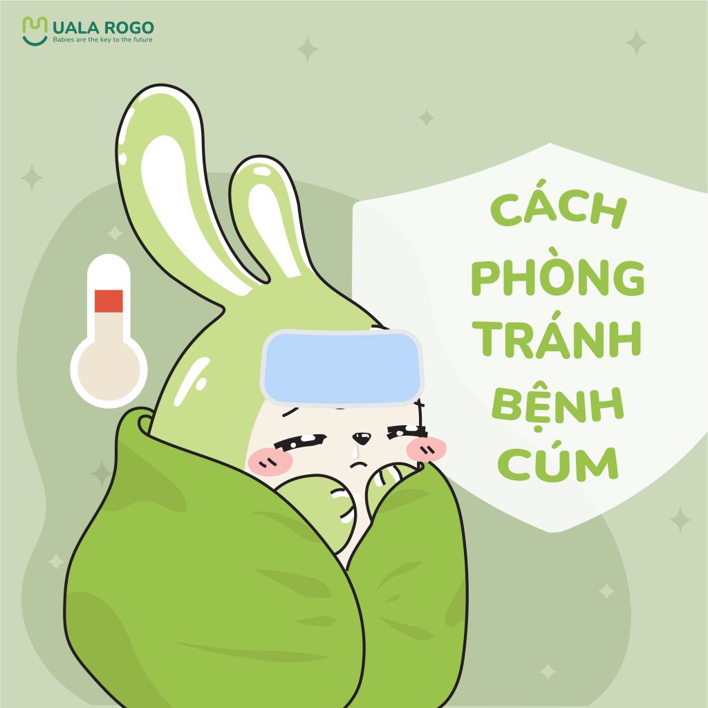 PHÒNG TRÁNH BỆNH CÚM Ở TRẺ NHỎ