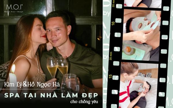 Nhất Kim Lý rồi, Hồ Ngọc Hà tự mở spa tại nhà làm đẹp cho chồng yêu, bảo sao da Kim Lý trộm vía đẹp lên mỗi ngày