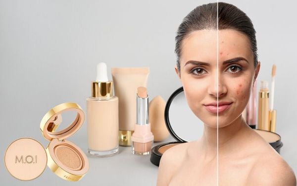Cách trang điểm cho cô nàng mặt mụn che mọi khuyết điểm