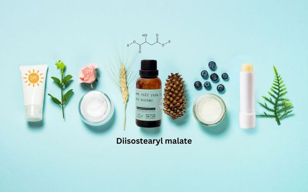 Diisostearyl malate: Chất giúp làn da căng bóng và ẩm mượt