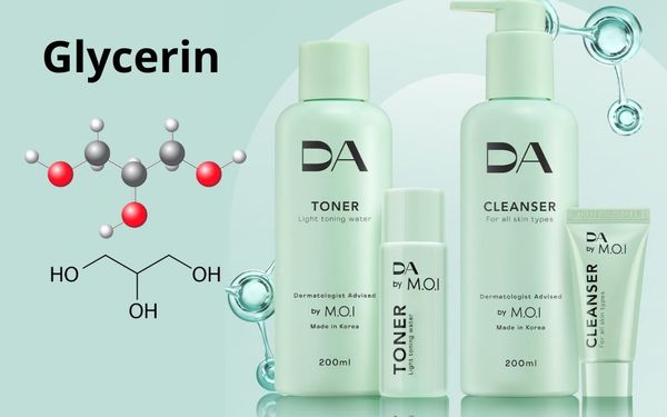 Glycerin trong mỹ phẩm: Hoạt chất vàng trong việc dưỡng ẩm