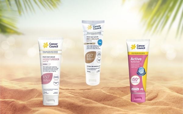 Review chân thật về Top 3 loại kem chống nắng Cancer Council