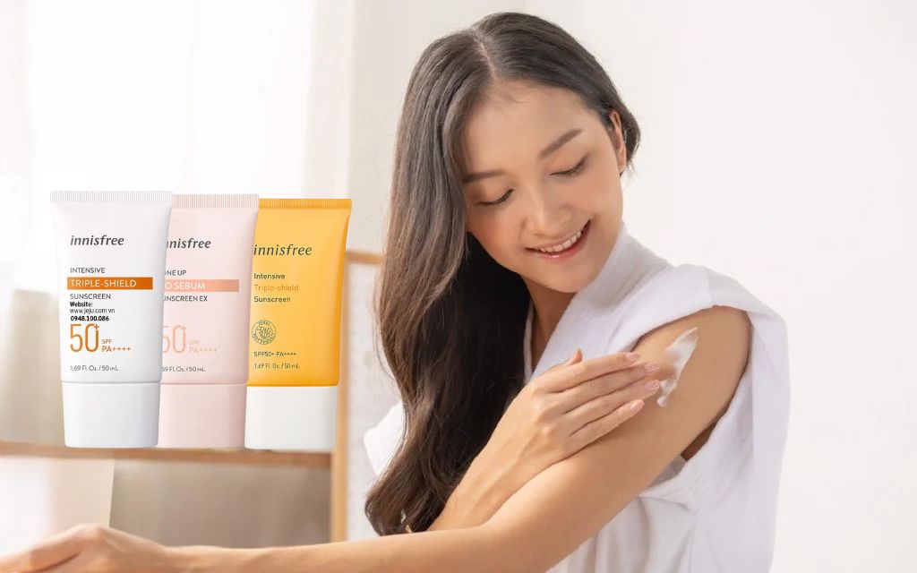 Tất tần tật về kem chống nắng Innisfree: Có bao nhiêu loại và hợp với da nào?