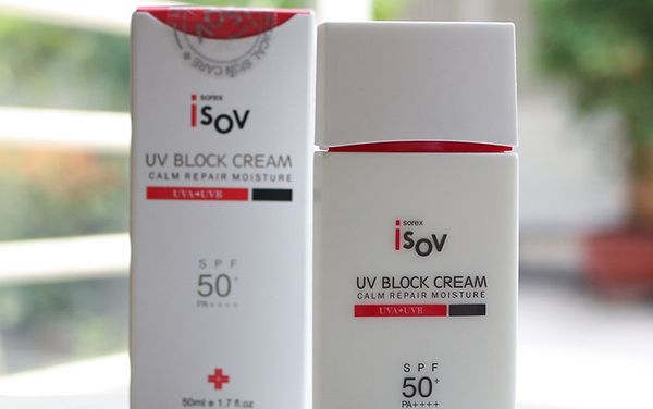 Kem chống nắng Isov: Sản phẩm bảo vệ da cao cấp từ Hàn Quốc