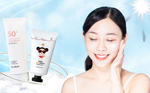 Top 2 loại kem chống nắng Karadium bảo vệ da tốt dưới ánh nắng mặt trời