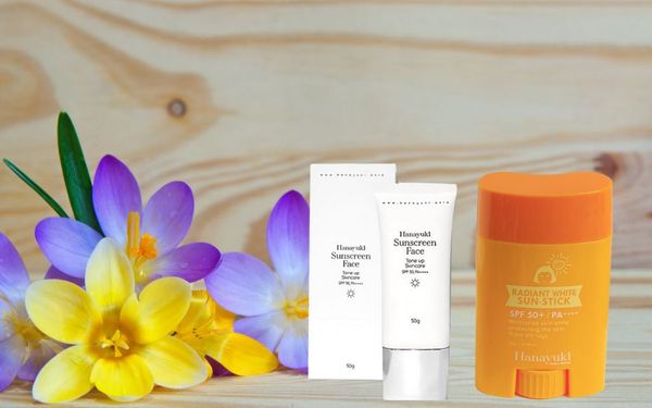 Đánh giá chi tiết 2 dòng kem chống nắng Hanayuki