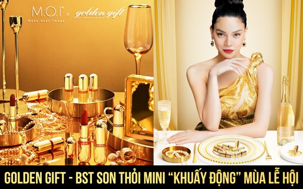 Golden Gift - BST son thỏi mini “khuấy động” mùa lễ hội