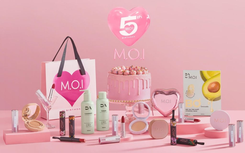 Mỹ phẩm M.O.I Cosmetics - Thương hiệu mỹ phẩm trang điểm chuyên nghiệp đầu tiên tại Việt Nam