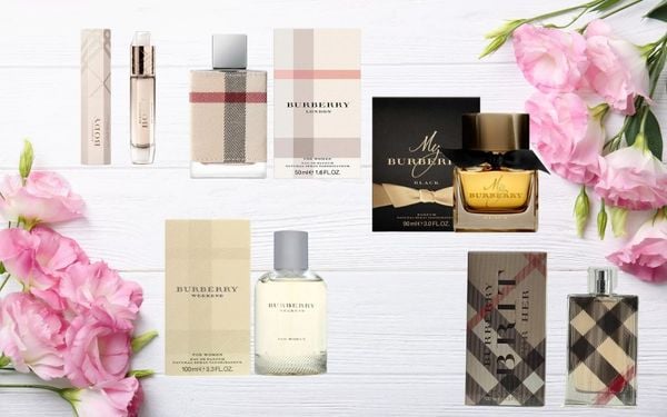 Review top 5 sản phẩm nước hoa Burberry cho nữ thơm lâu, bán chạy