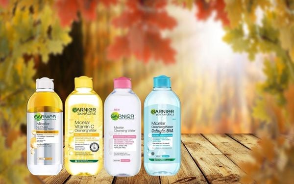 4 loại nước tẩy trang Garnier phù hợp cho từng làn da