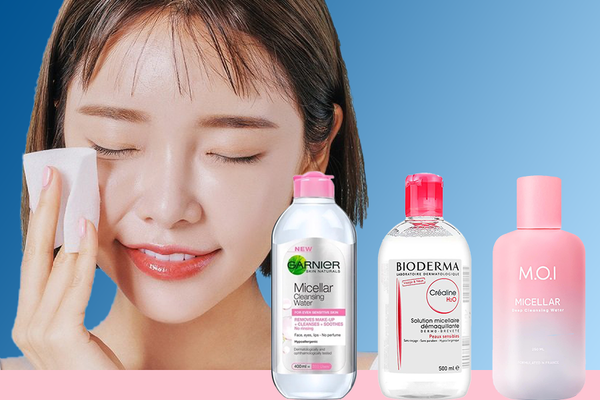 Top 3 nước tẩy trang màu hồng cho cô nàng điệu đà