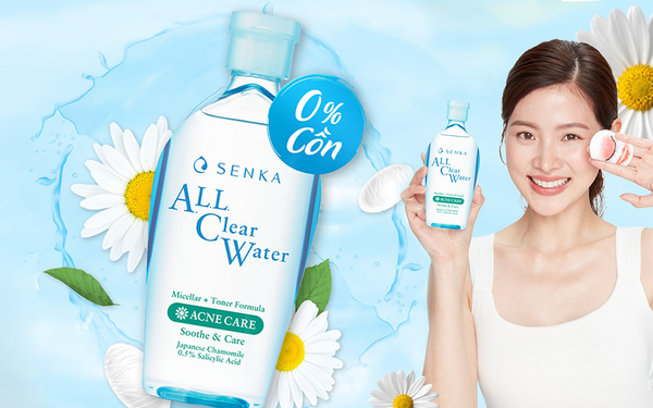 Nước tẩy trang Senka: Sự Hoàn Hảo Cho Làn Da Tươi Sáng và Sạch Sâu