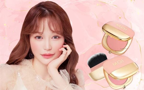 Phấn má hồng kèm cọ - Tiện lợi khi trang điểm