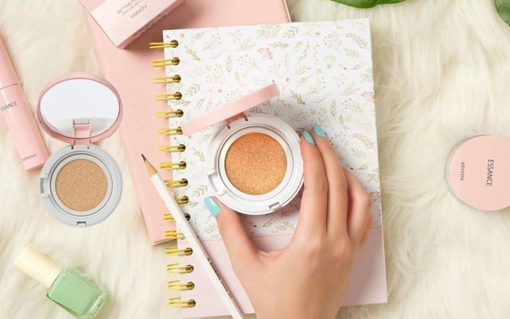 Phấn nước Essance: Finish mờ lì, che mờ khuyết điểm