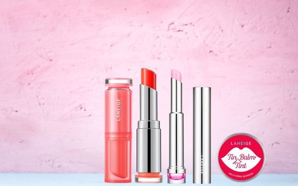 Son dưỡng Laneige - Sự kết hợp hoàn hảo giữa màu sắc và dưỡng ẩm môi