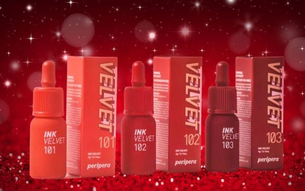 Son kem lì Peripera Ink Velvet:  Phù hợp với nàng theo đuổi phong cách đáng yêu