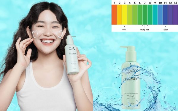 Có nên lựa chọn sữa rửa mặt độ pH thấp?