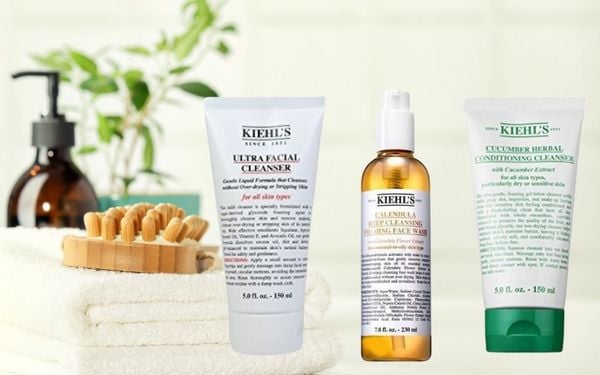 Review sữa rửa mặt Kiehl's sản phẩm yêu thích của bao cô gái