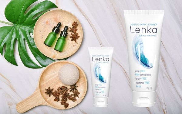Sữa rửa mặt Lenka Gentle Skin Cleanser: Sự lựa chọn tốt cho làn da nhạy cảm