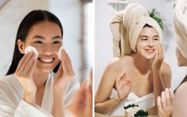 Tẩy trang trước hay tẩy tế bào chết trước? Đâu mới là thứ tự đúng?