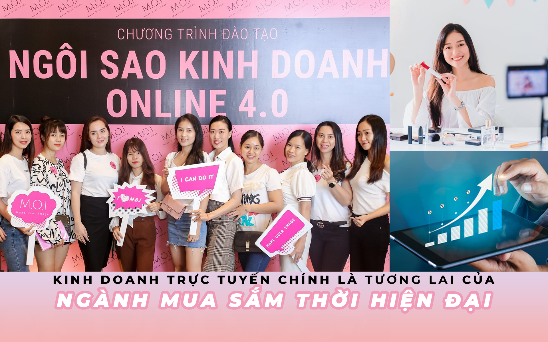 Kinh doanh trực tuyến chính là tương lai của ngành mua sắm thời hiện đại