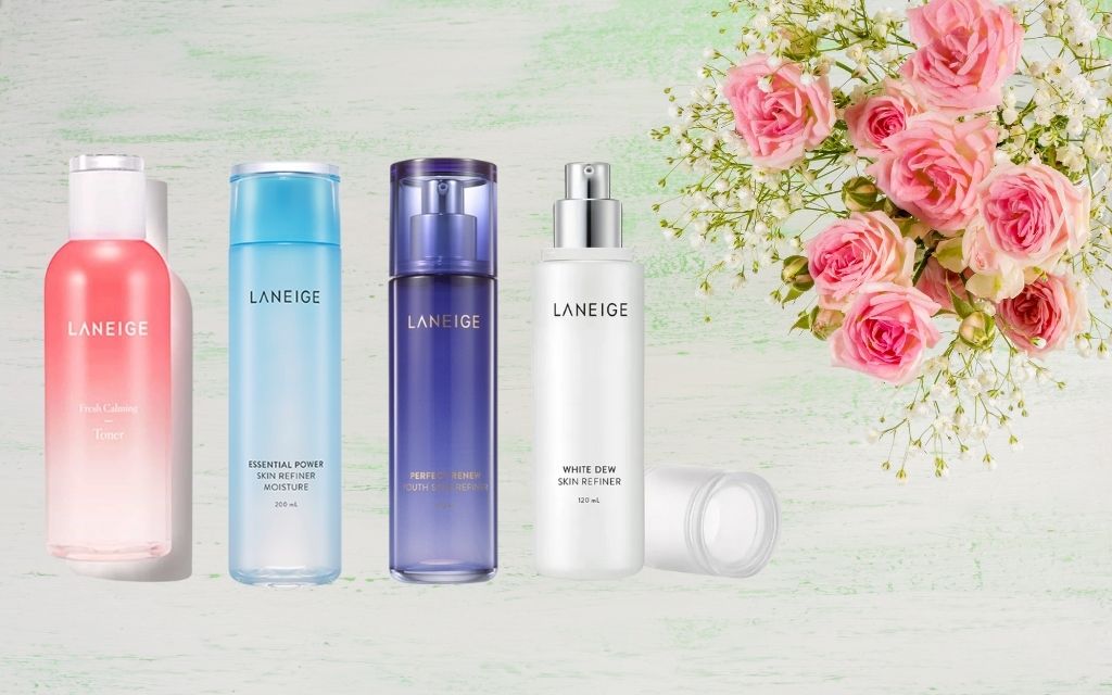 Đánh giá 4 loại toner Laneige giúp bạn lựa chọn sản phẩm phù hợp với làn da