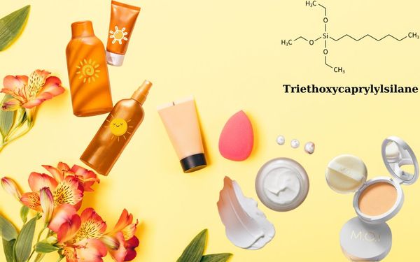 Vai trò của triethoxycaprylylsilane là gì trong mỹ phẩm?