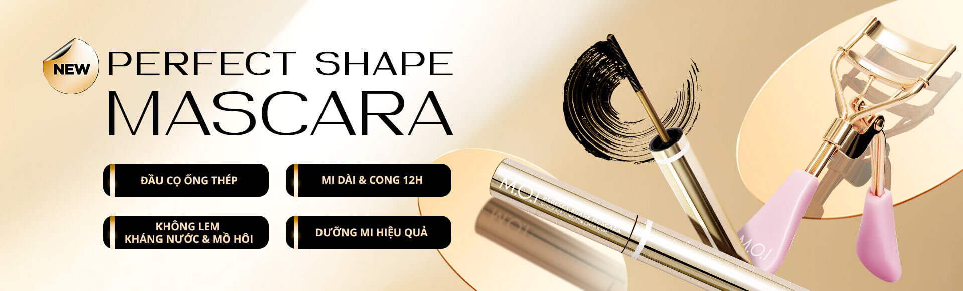 CHUỐT MI M.O.I PERFECT SHAPE MASCARA