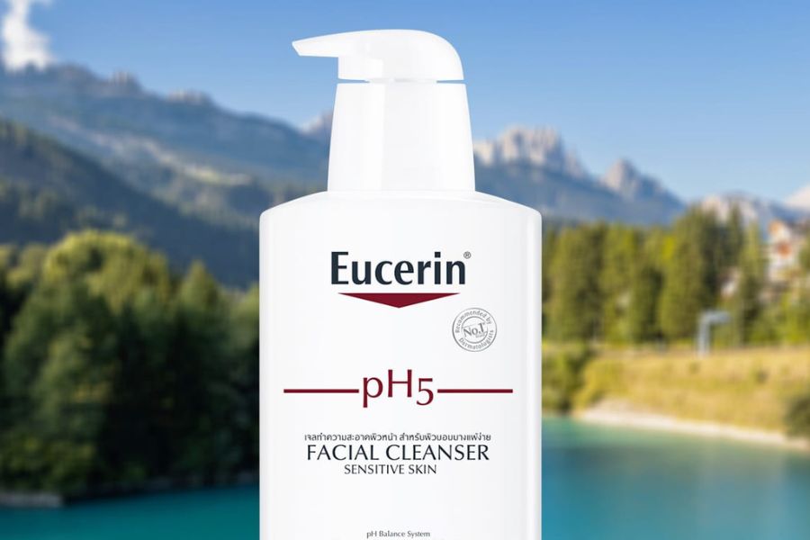 Sữa rửa mặt Eucerin - ph5 Facial Cleanser Sensitive Skin