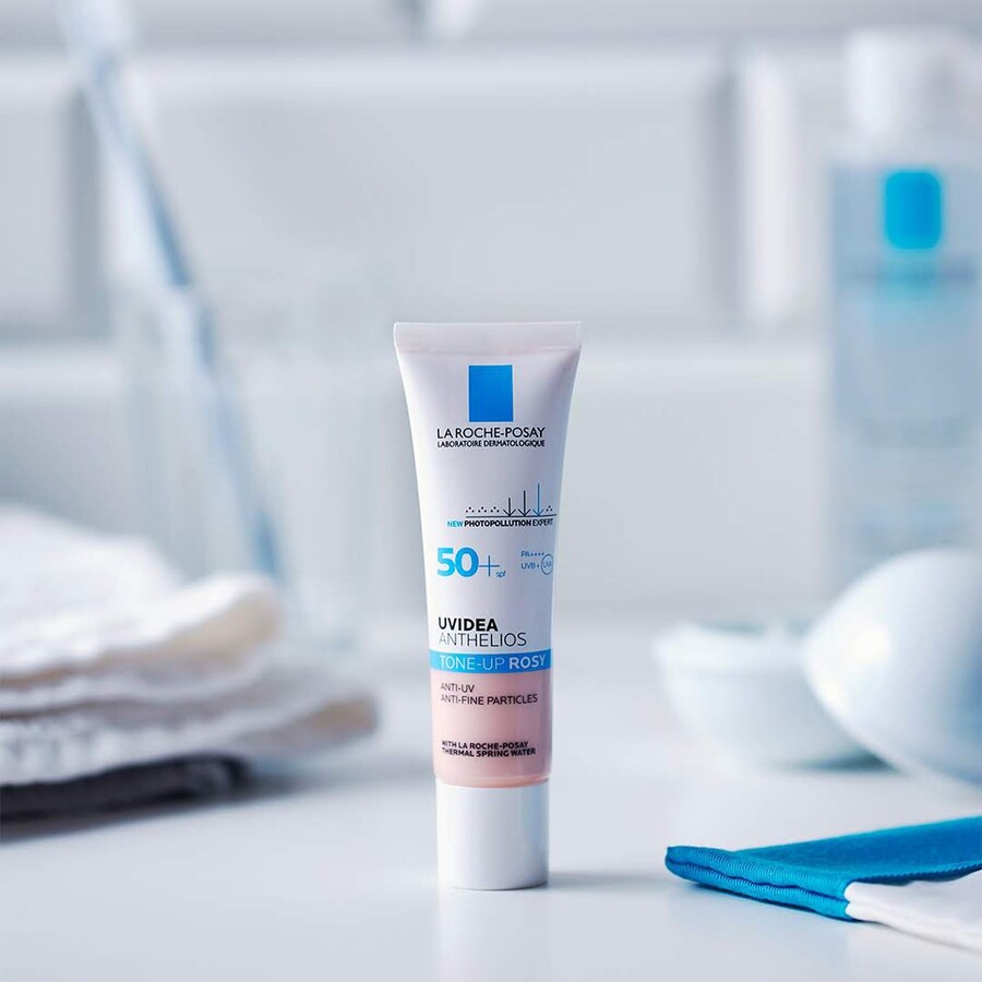 Kem chống nắng La Roche-Posay nâng tone Anthelios Uvidea Tone-Up Rosy