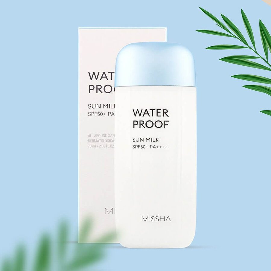 Kem chống nắng Missha xanh dương - Missha Water Proof Sun Milk