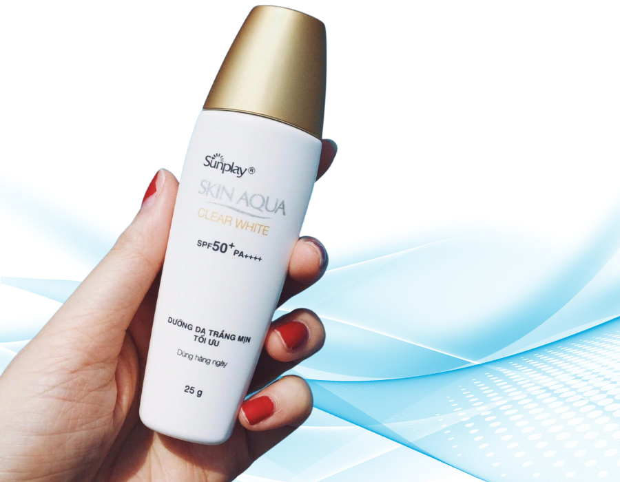 ữa chống nắng Sunplay Skin Aqua dưỡng da trắng mịn SPF 50/PA++++ 25g