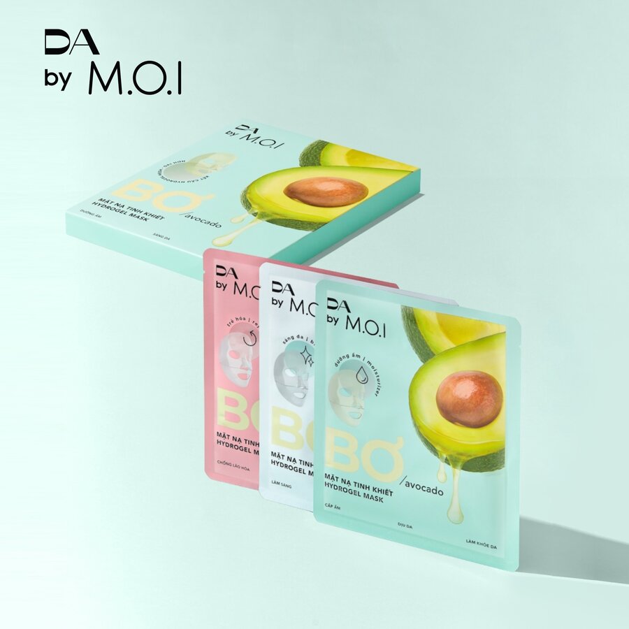 Mặt Nạ Bơ Tinh Khiết Hydrogel Da by MOI