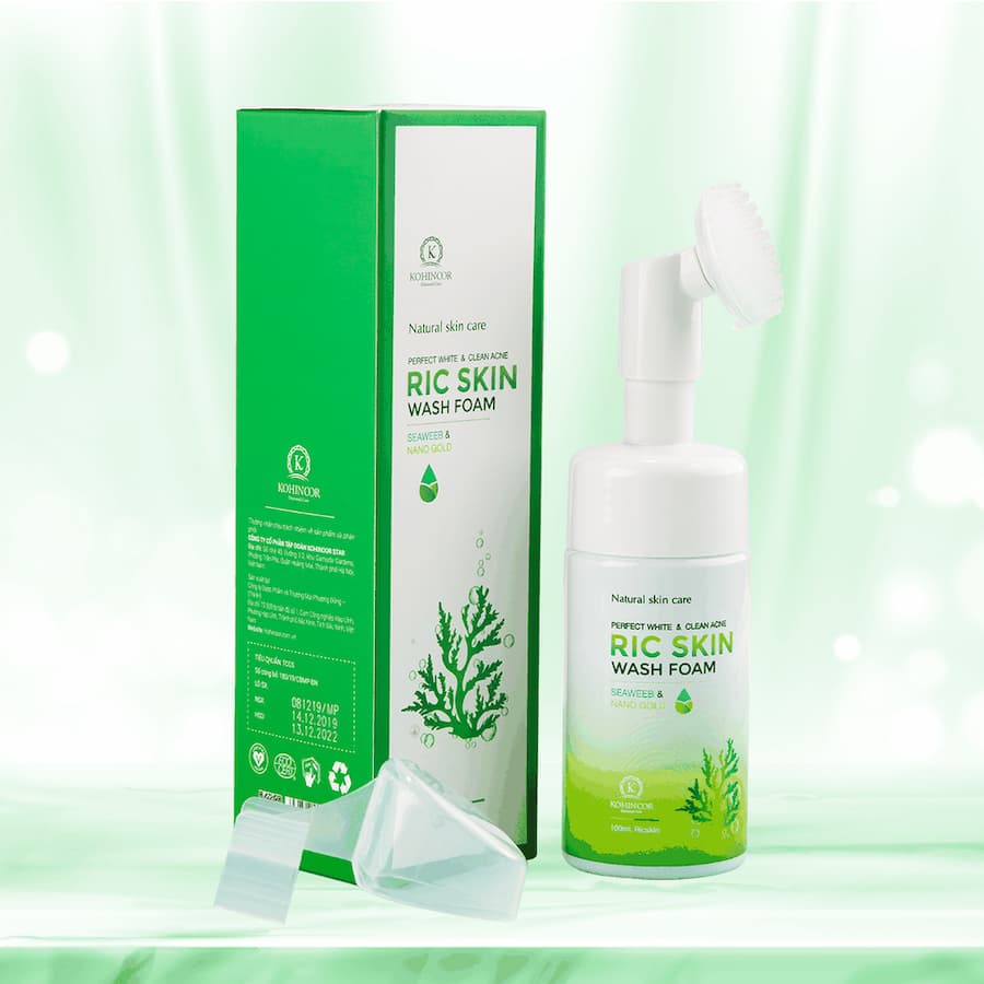 Những thông tin hữu ích về sữa rửa mặt Ric Skin