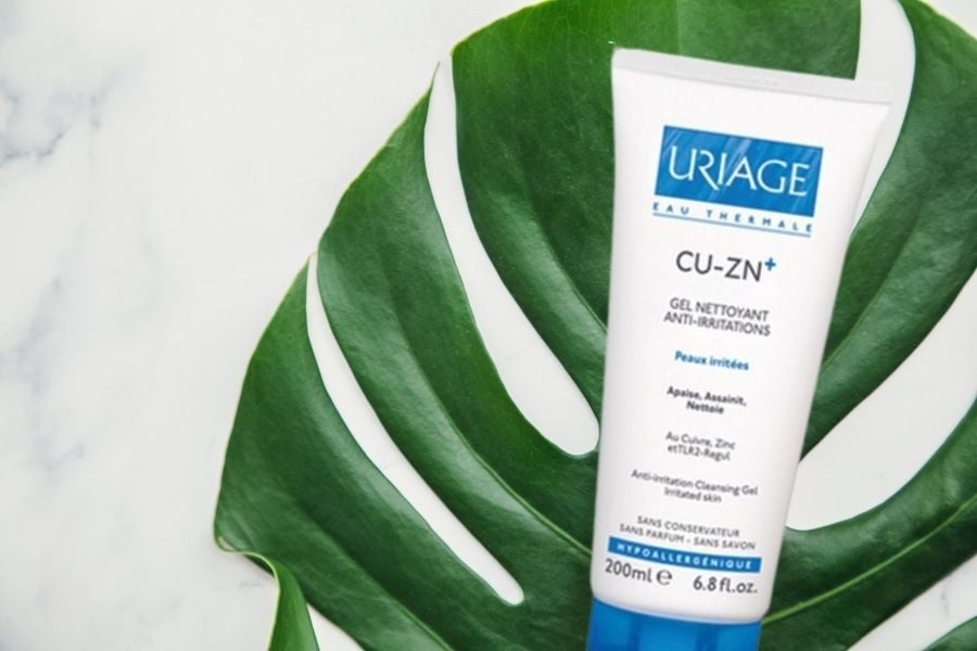 Uriage Cu-Zn+ Gel Nettoyant Anti-Irritations