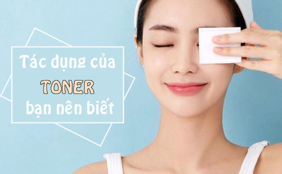 Công dụng của toner trị mụn