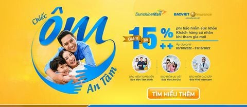 Sunshine Mall - Bảo Việt: Chiếc ôm an tâm - Đồng hành vì sức khỏe của bạn