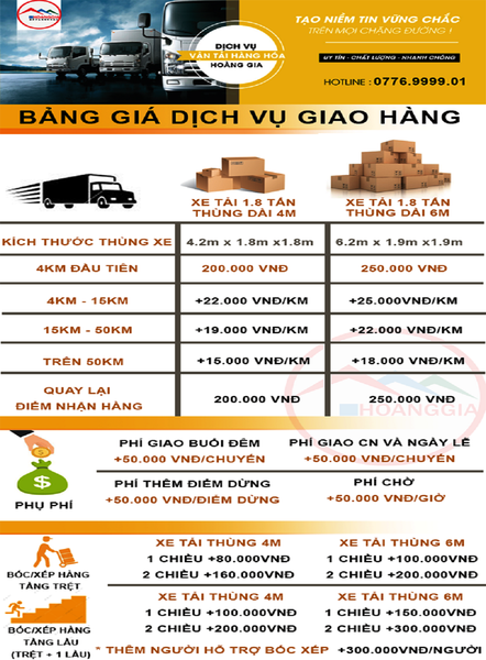 dịch vụ vận tải