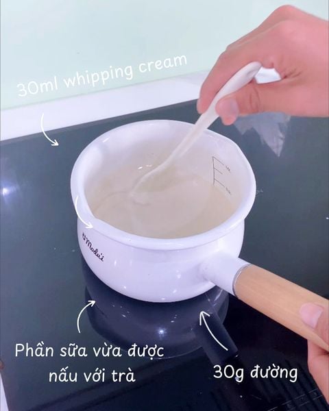 Bánh ô long nhài nhãn pudding