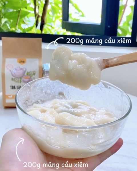 Cách làm trà mãng cầu xiêm