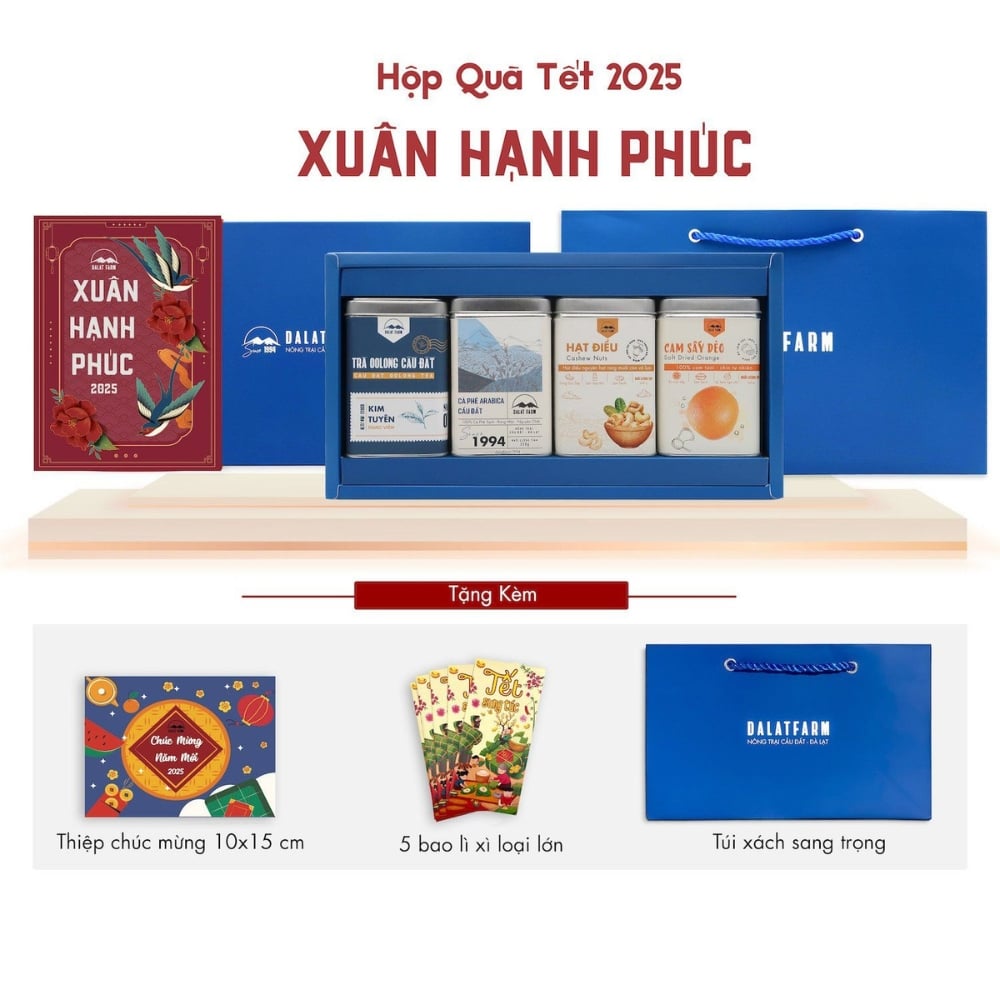 Combo tết hạnh phúc